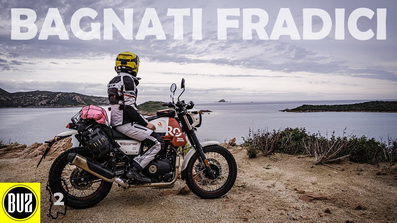 CURVE, CIBO E PIOGGIA il primo giorno in SARDEGNA.