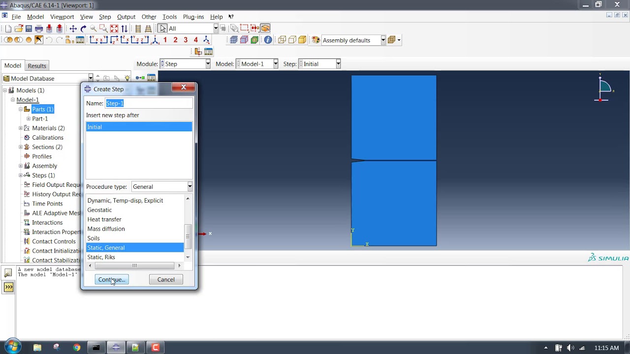 ABAQUS - Cohesive Element Tutorial - English With Narriation