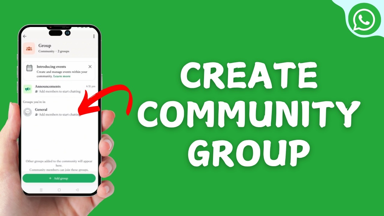 How to Create Community Group in Whatsapp Business