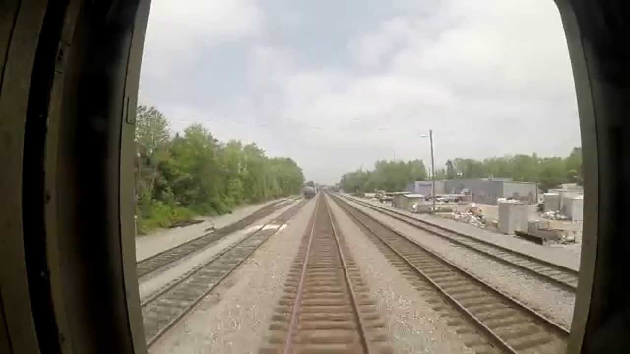 Amtrak Train 79 - Fredericksburg, VA to Doswell, VA Rear View