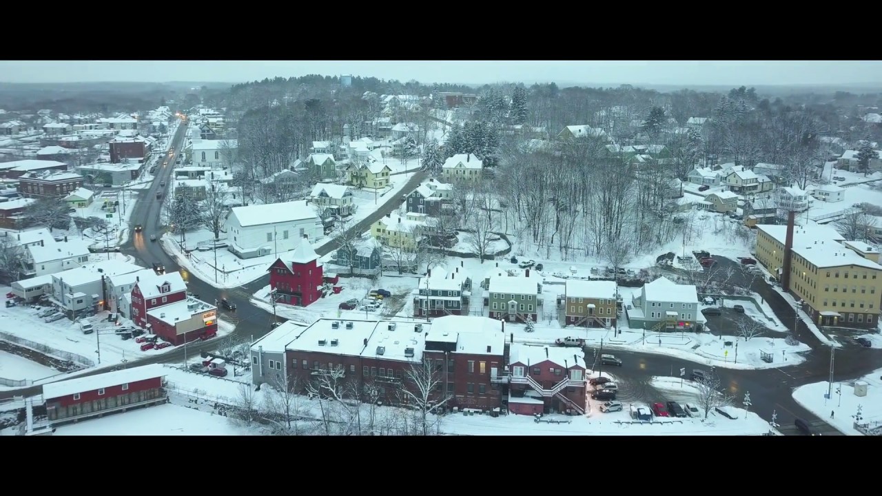 Enya - Miss Clare Remembers: Drone Footage of the Salmon Falls River, Somersworth, and Berwick