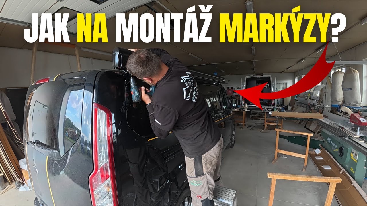 Montujeme markýzu na campera! | Jakým chybám se vyhnout? | 🚐🔨