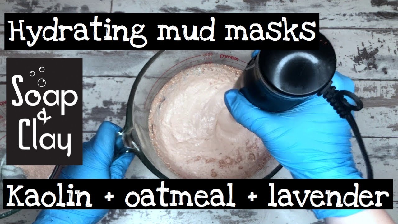 Hydrating mud masks | Red Clay + Oatmeal + Lavender | Day 40/365