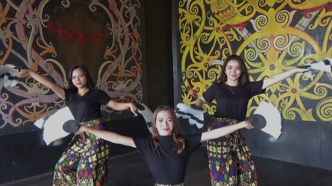 Tari Kreasi Dayak by GAMEKA