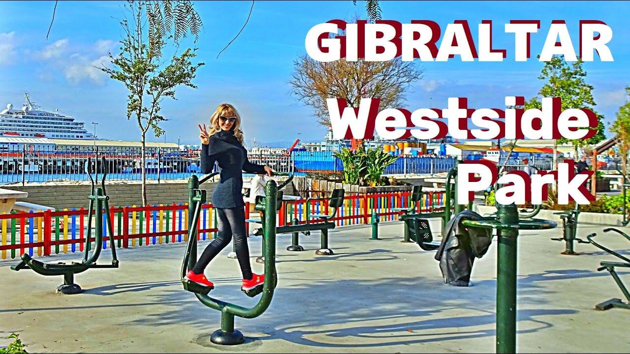 GIBRALTAR Westside Park, Lazy Vlog 2020