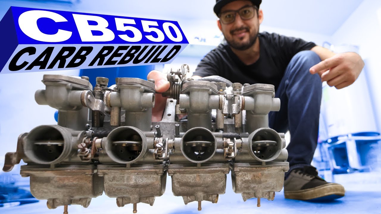 Barn Find Honda CB550 Carburetor Rebuild | Fixing Stuck Slides the Easy Way