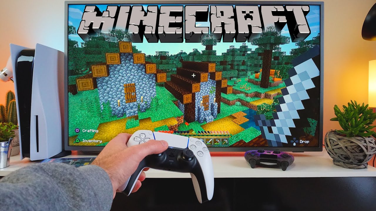 Тестирование Minecraft на PS5 — тест игрового процесса от первого лица |Часть 1|