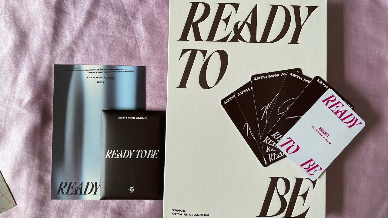 ASMR - Twice: Ready to Be (Whisper, Tapping, Tracing, Page Flipping) - Relaxing Kpop Album Unboxing