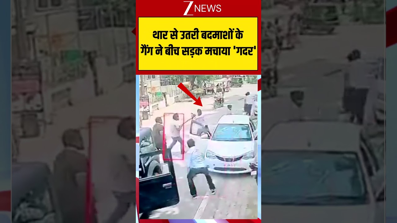 Viral News: थार से उतरी बदमाशों के गैंग ने बीच सड़क मचाया 'गदर'