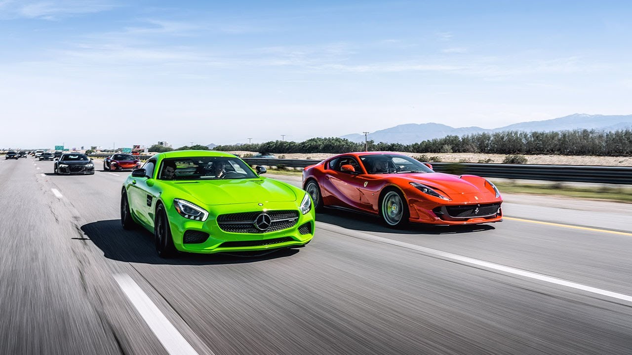 FERRARI 812 SUPERFAST RACES US ON NU RALLY!!!