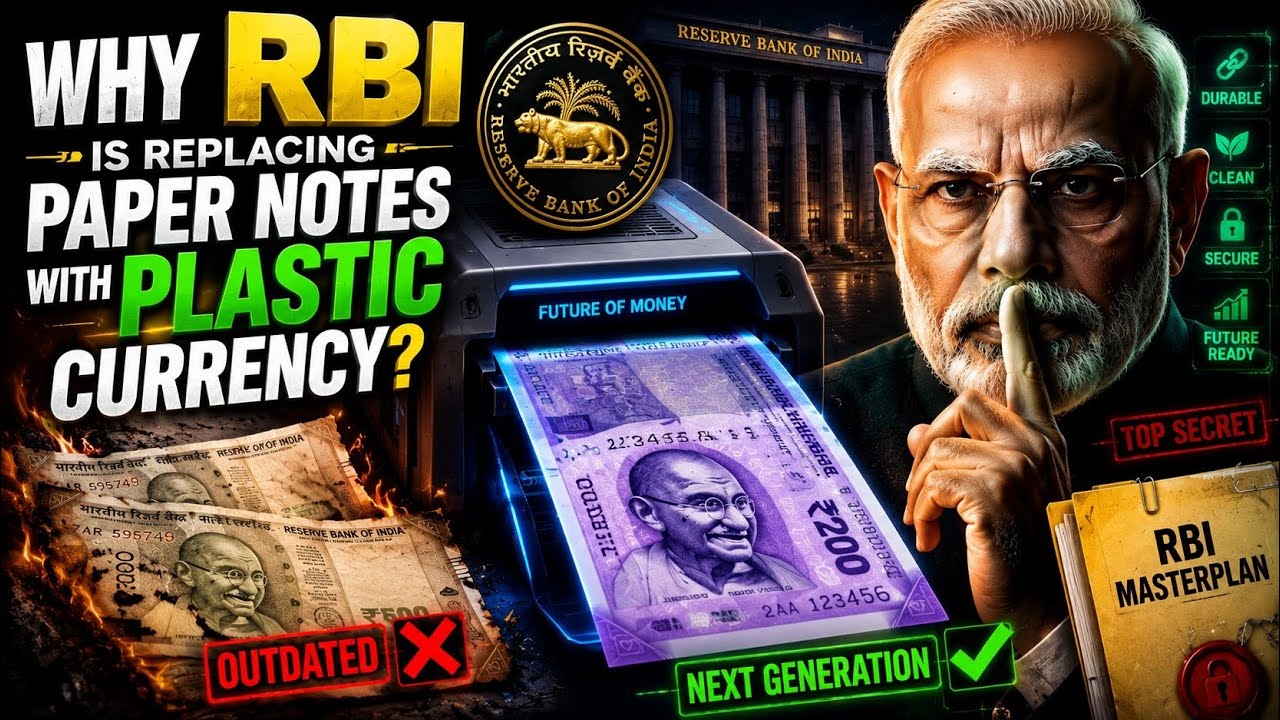 Paper vs Plastic Banknotes: Why RBI is Changing Indian Currency? 🇮🇳💸