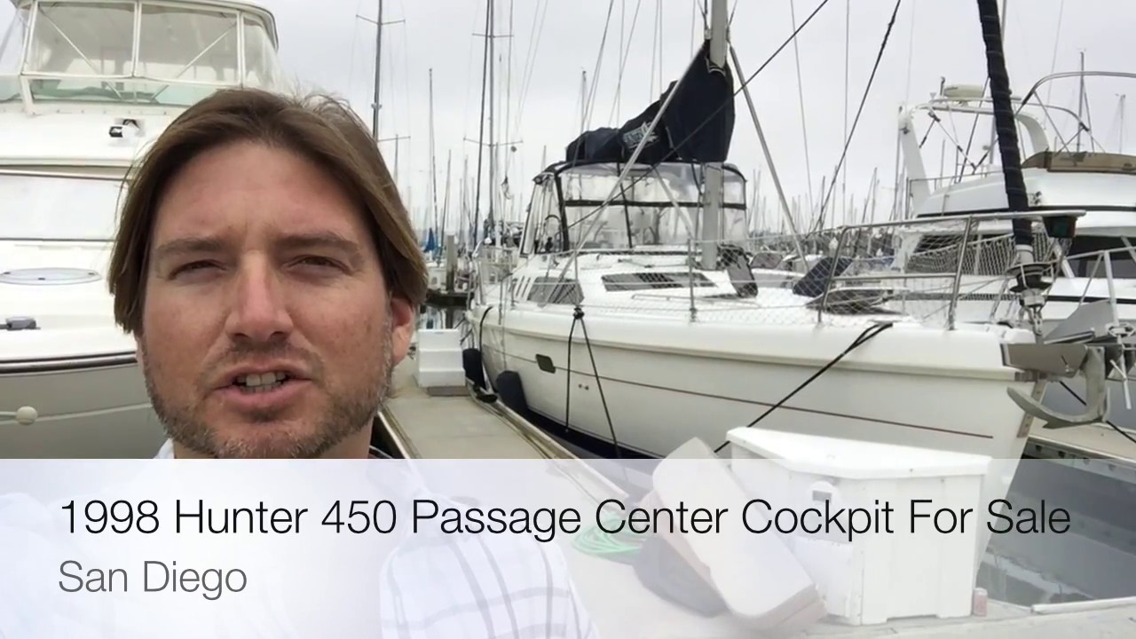 1998 Hunter 450 Passage Center Cockpit Video Walk Through By: Ian Van Tuyl