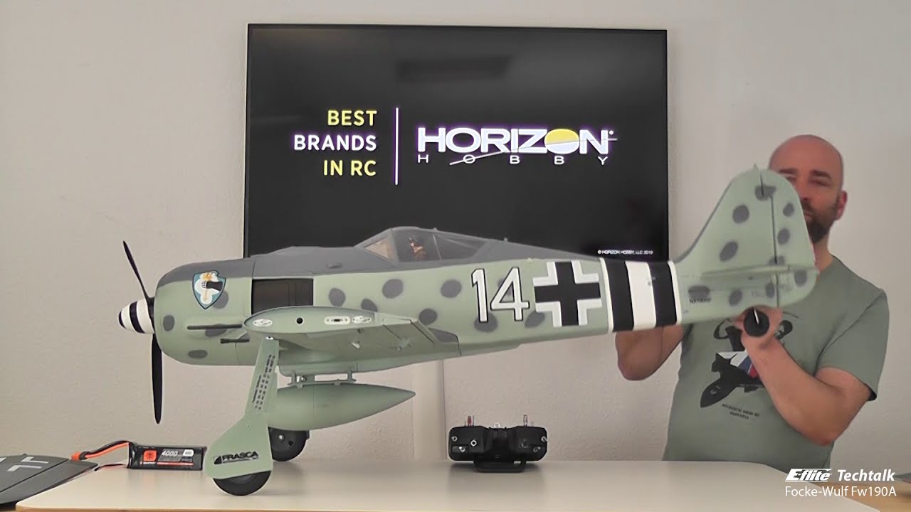 Techtalk - E-flite Focke-Wulf Fw190A 1.5m (german)