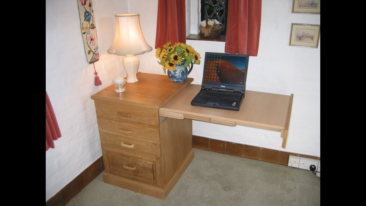 Great British Woodshop Pullout Desk