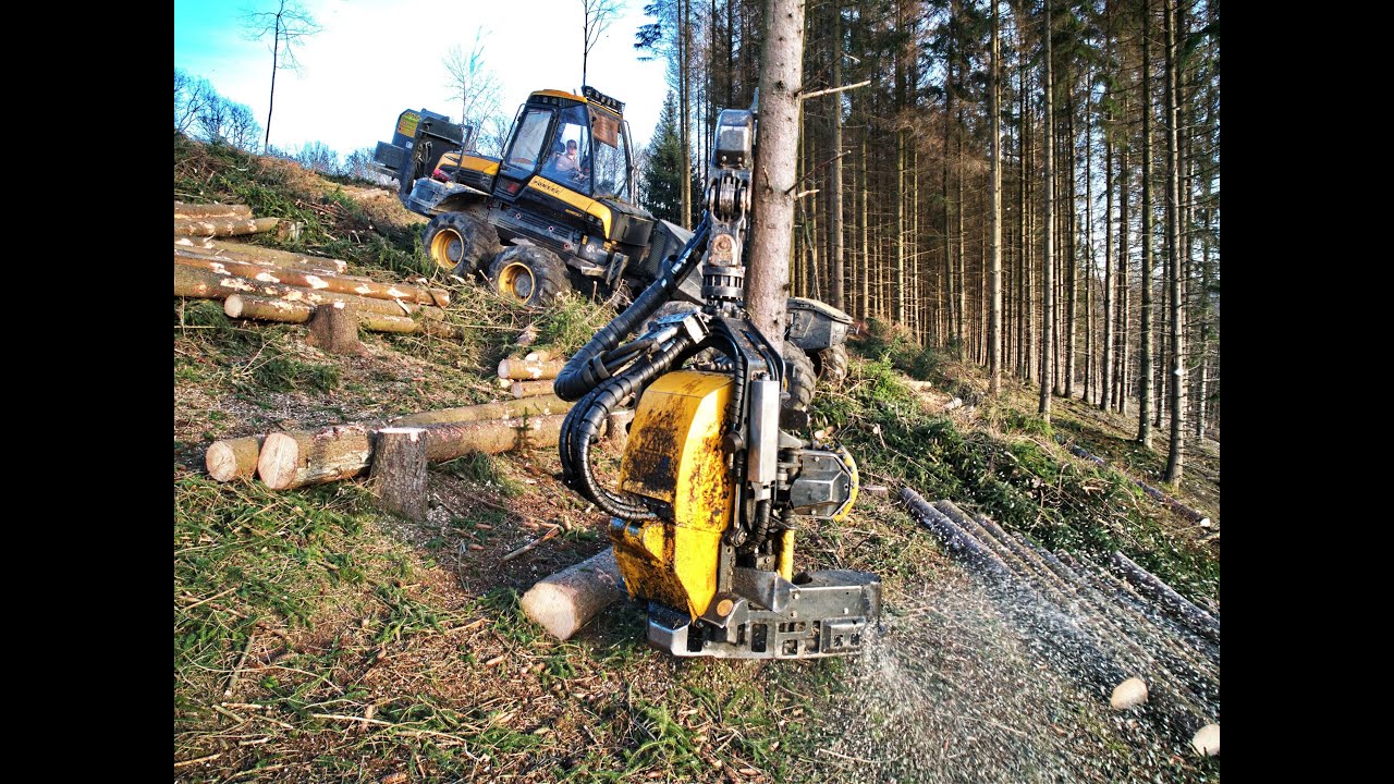 🌲4K| Ponsse Ergo • HarvesterAction • Herzog Winch • Uelhoff • Ergo & H7 • DroneView • Logging 🌲
