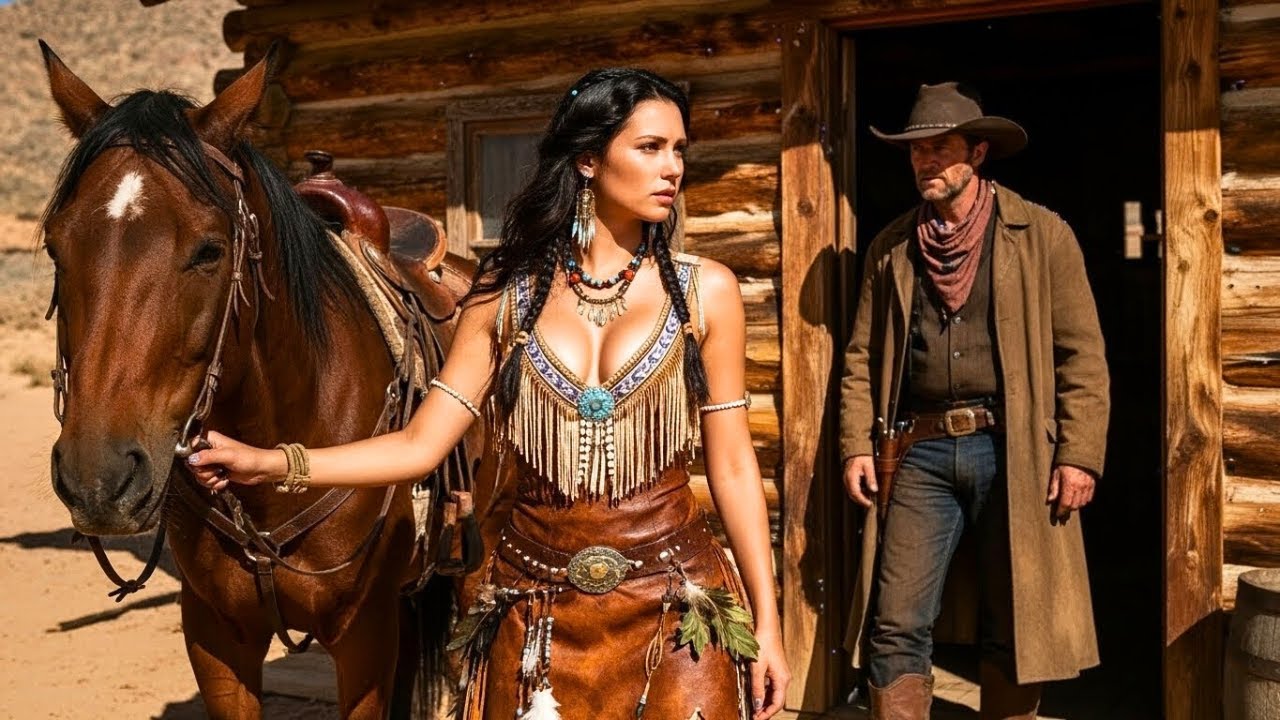 A Broken Cowboy Hid From the World — Until an Apache Woman Arrived on a Dying Horse