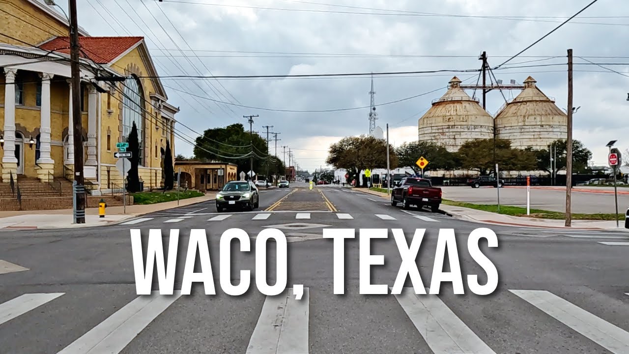 Waco, Texas! Drive with me through a Texas city!