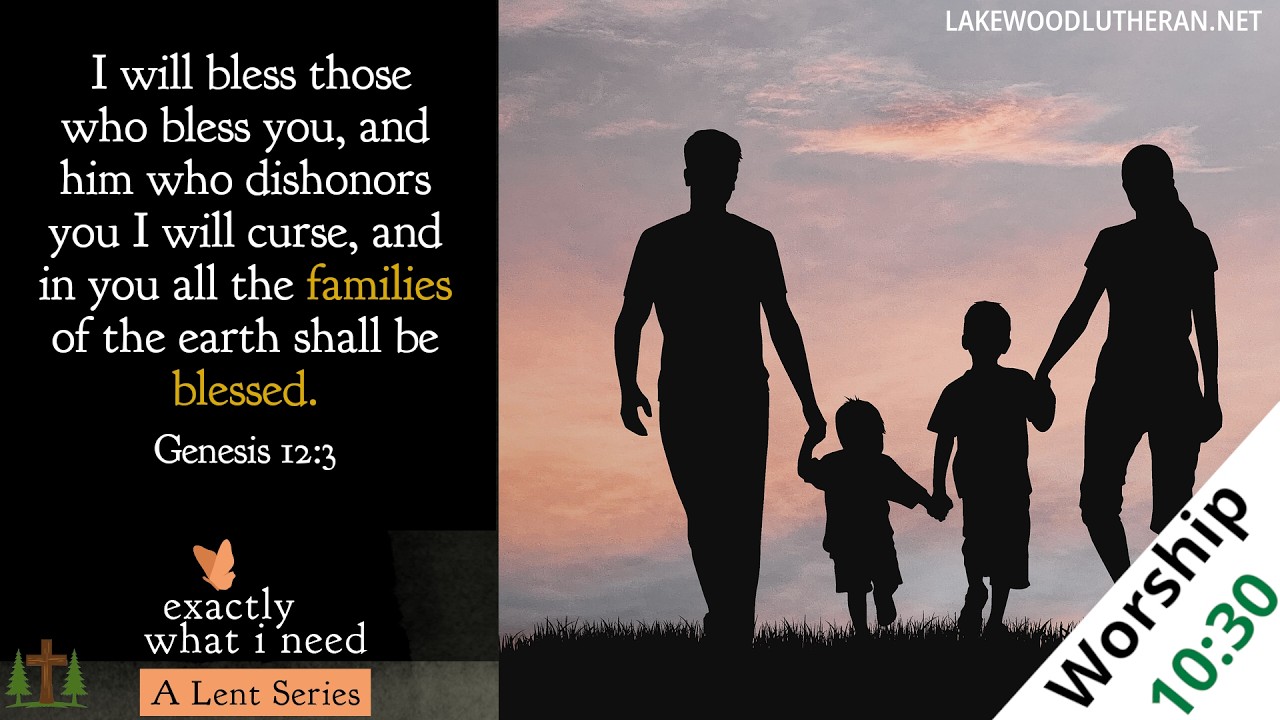 Worship Service for the Second Sunday in Lent, 2026