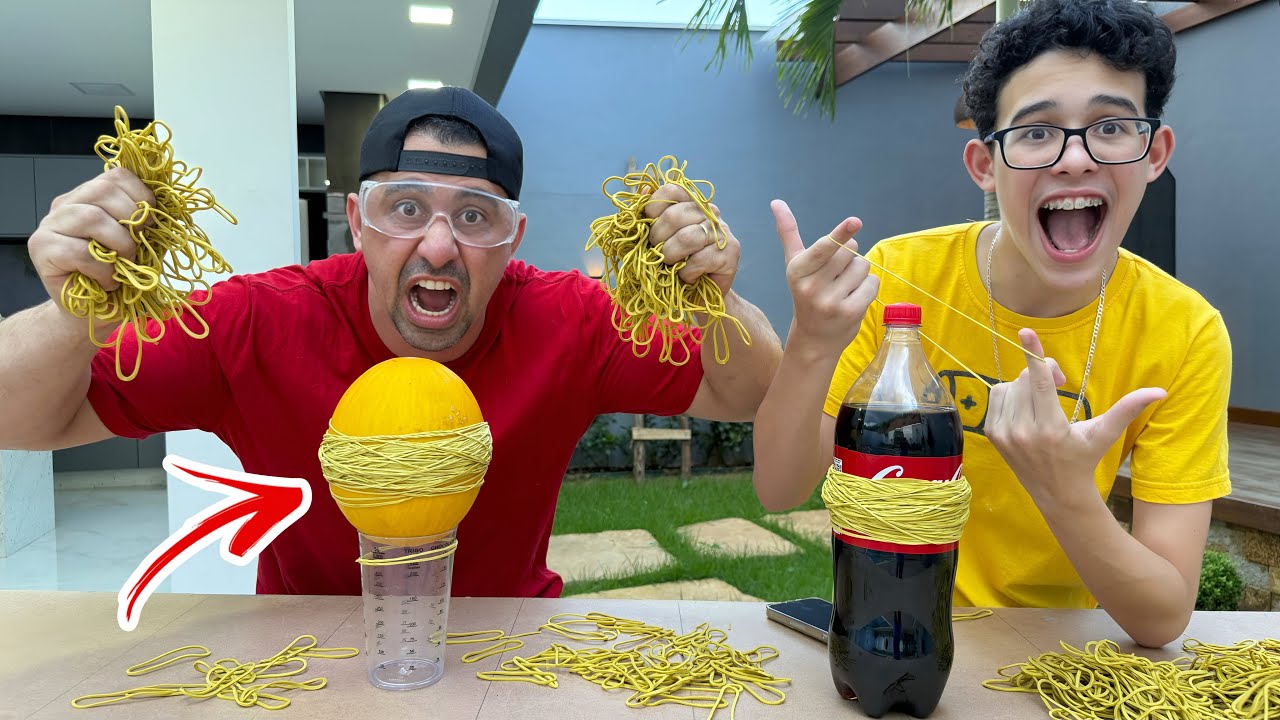 MITO OU FAKE? COCA COLA vs 2.000 ELÁSTICOS
