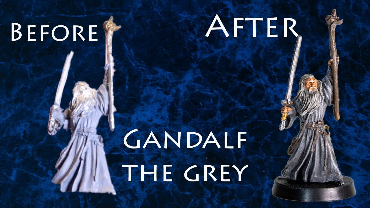 Gandalf - Painting Time Lapse