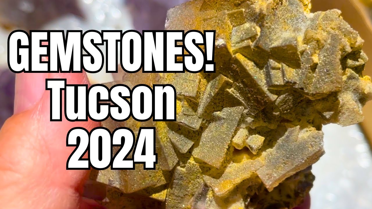 INCREDIBLE CRYSTALS at the Mineral City Tucson Gem & Mineral Show 2024