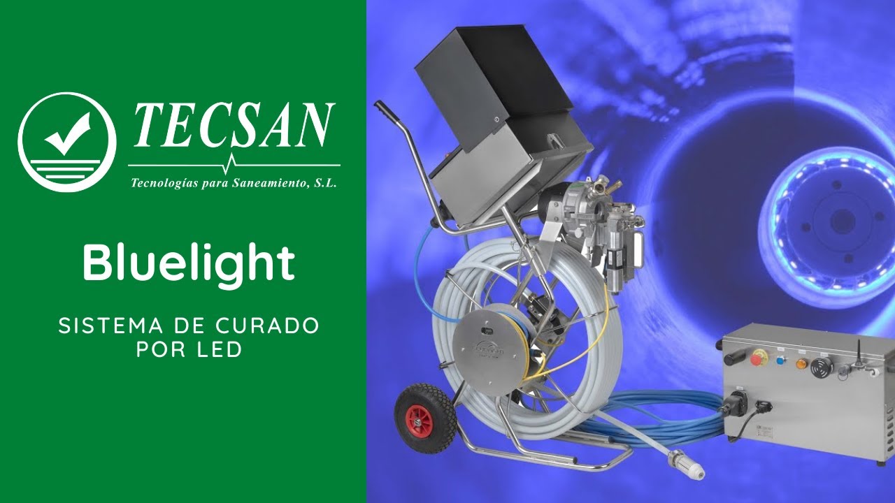 Bluelight sistema de curado por LED, distribuido por TECSAN