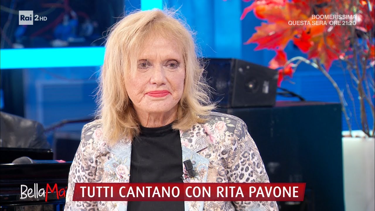 Rita Pavone si commuove ricordando la nascita dei figli - BellaMa' 31/10/2023