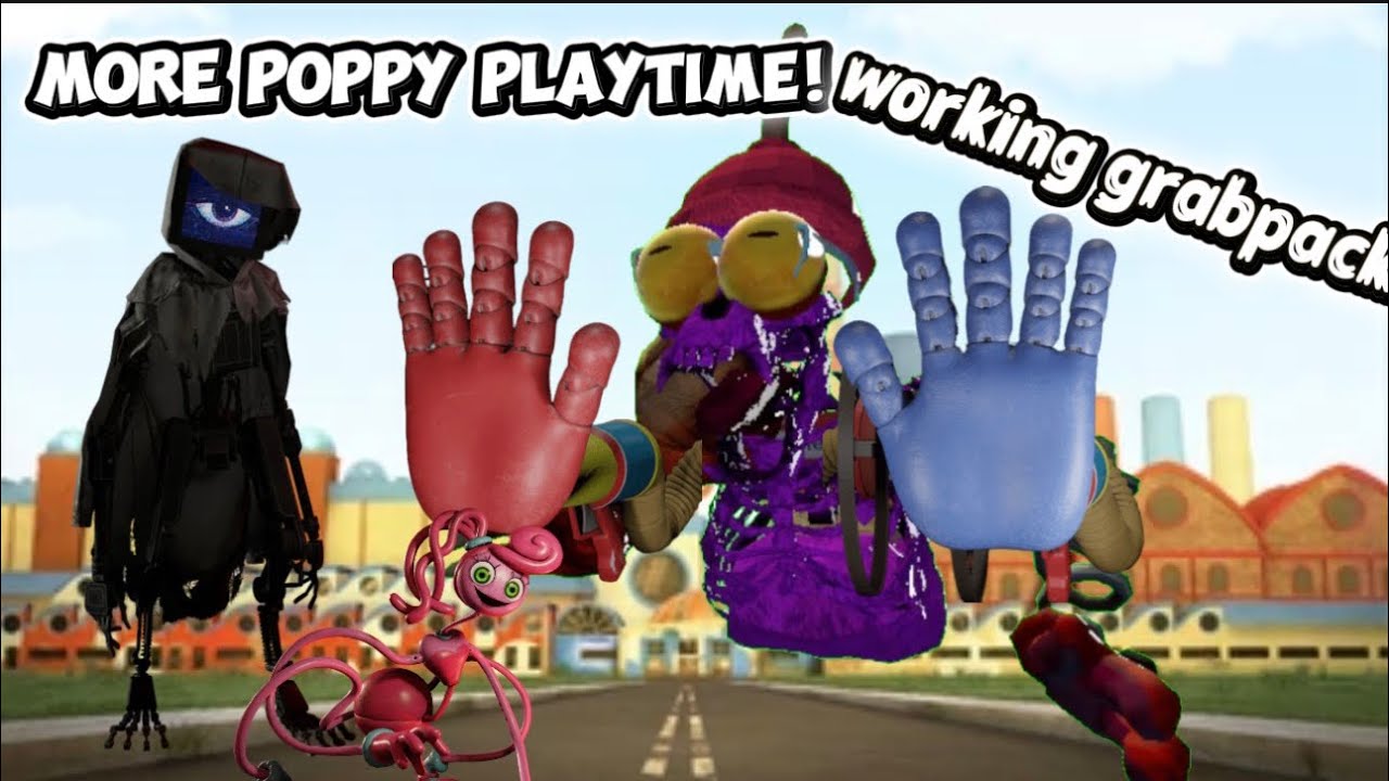 I MADE MORE POPPY PLAYTIME IN ANIMAL COMPANY! (Working Grabpack) 