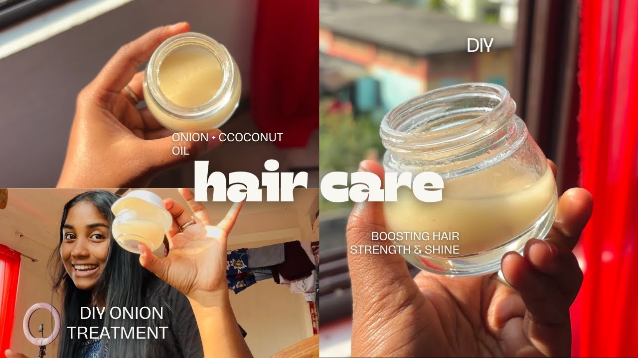 “DIY onion treatment🧅”The onion hack that grew my edges like crazy! You won't believe the result!✨”￼