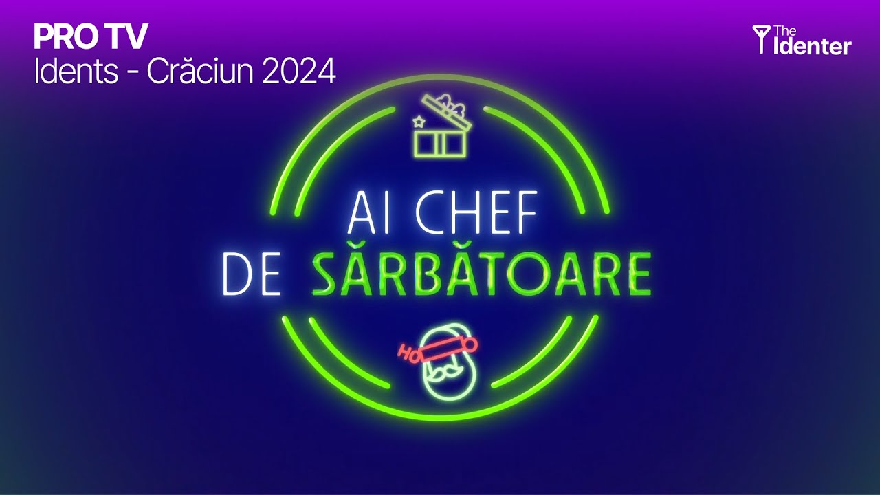 PRO TV - Identuri și Promo-uri de sărbători (12.2024)