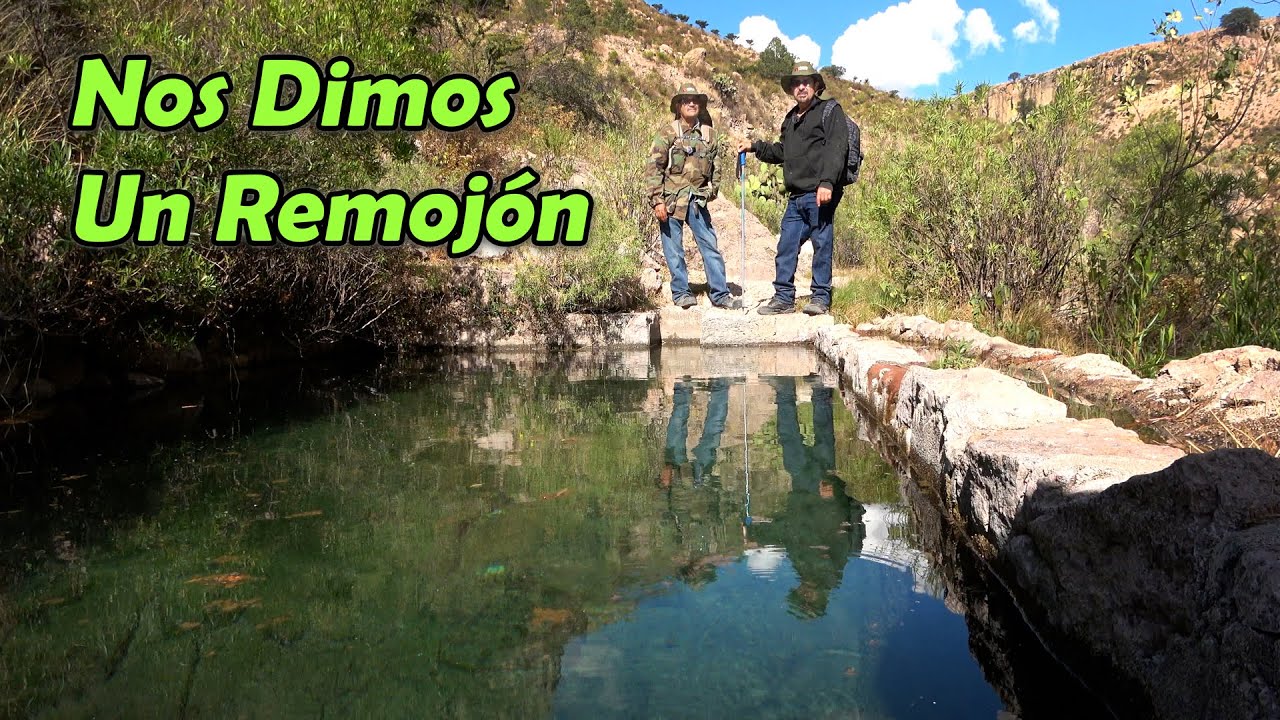 Ni TRUMP se da estos LUJOS - AGUA CALIENTITA en la CAÑADA