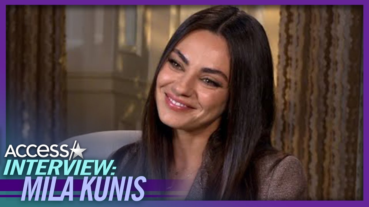Why Mila Kunis Was 'Super Nervous' Filming w/ Ashton Kutcher On 'That '90s Show'