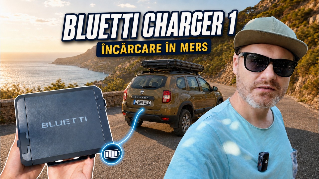 Încărcare în mișcare: Upgradăm sistemul electric la Duster cu Bluetti Charger 1