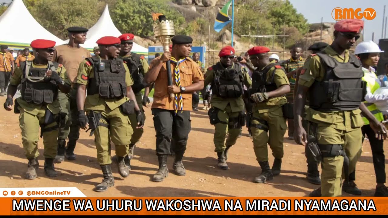 🔴#BMGTV: SHUHUDIA BALAA LA MWENGE WA UHURU WILAYANI NYAMAGANA