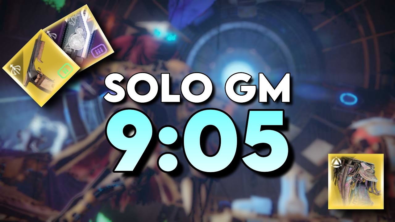 Solo Exodus Crash Grandmaster in 9 Minutes! (9:05)