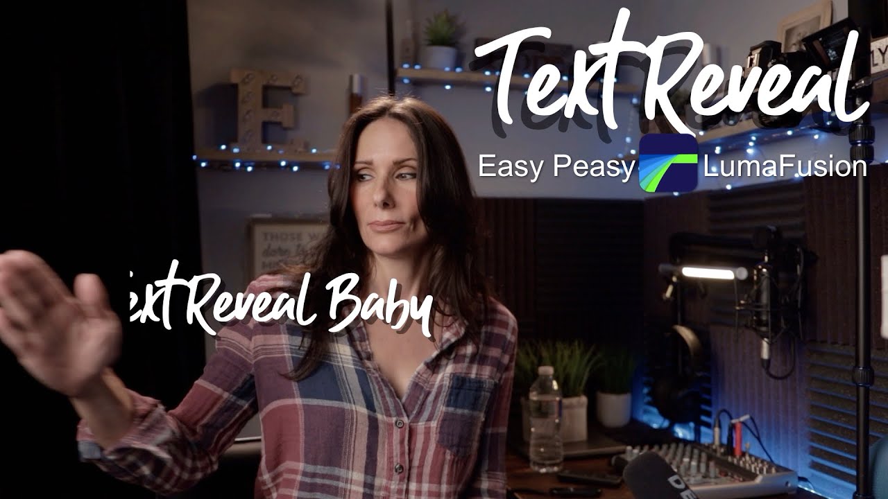 Text Reveal In LumaFusion