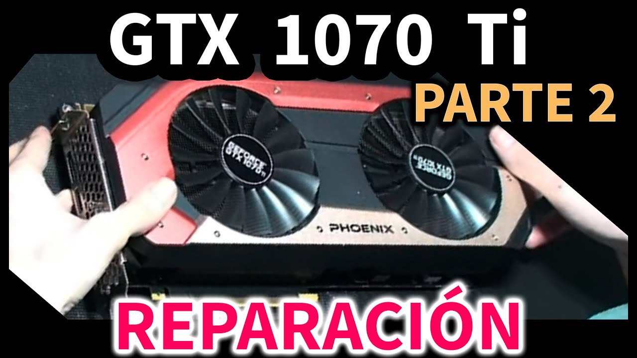 Reparación GTX 1070 Ti (Parte 2) | La GPU no está muerta | Riser del revés | Fallo carril datos