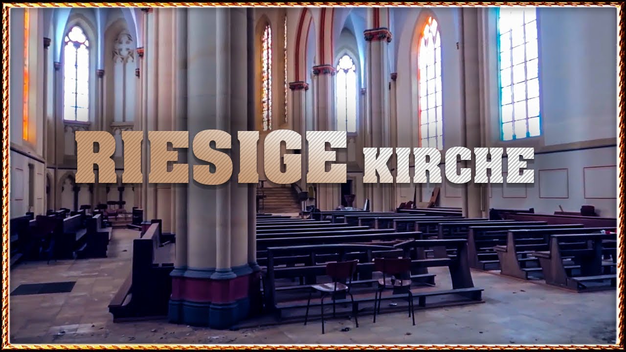 DIE VERLASSENE KIRCHE MITTEN IN DER WOHNSIEDLUNG | KRIECHKELLER ZUR KIRCHE | LOST PLACE #001