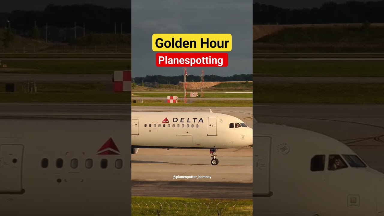 Golden Hour planespotting at it's best #goldenhour #aviation #shorts #planespotting #plane #aircraft