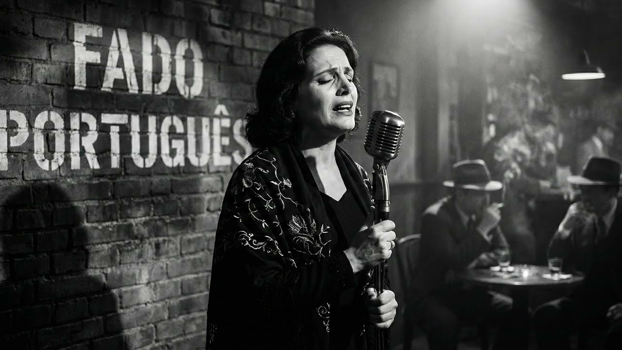 Amália Rodrigues - Fado Português | AI Cinematic Cover (Official Audio)