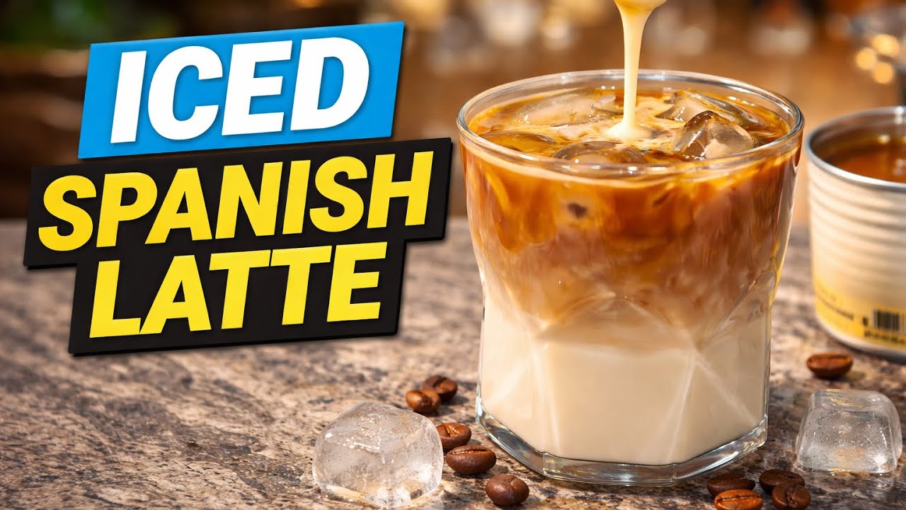 Iced Spanish Latte Recipe – Café Style at Home 
