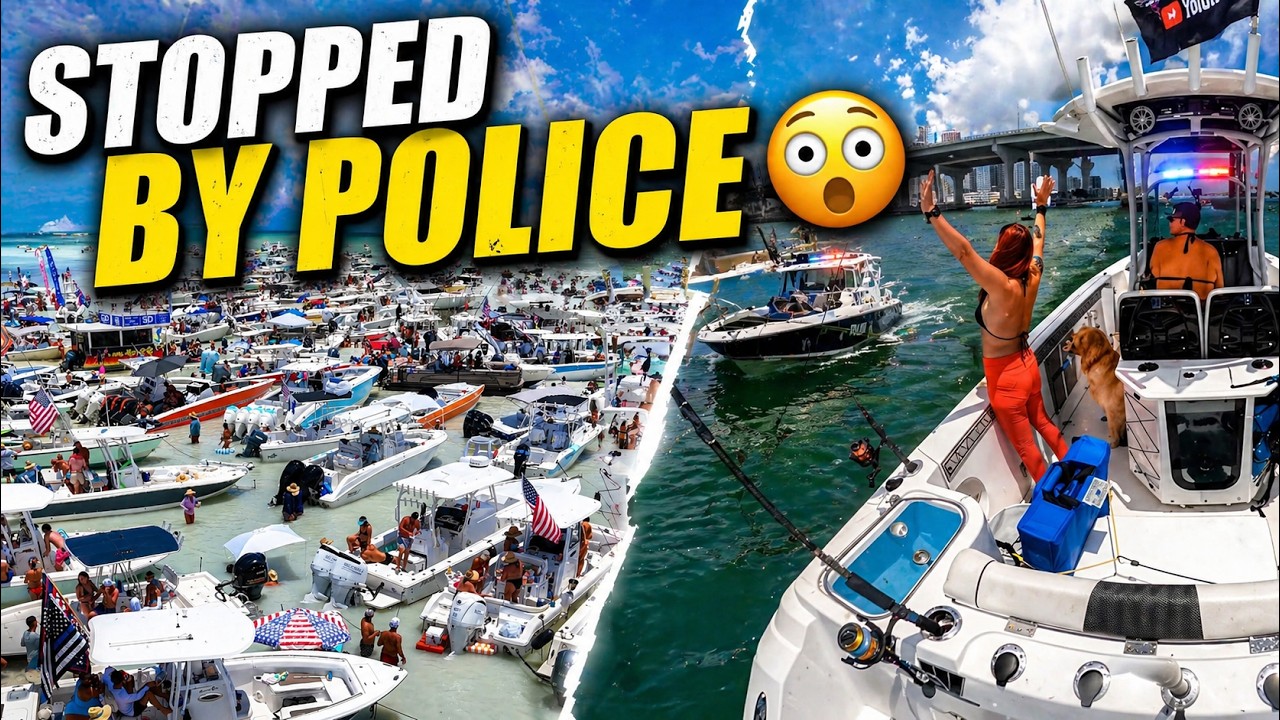 Islamorada Sandbar Pandemonium! 🚤 PT 3 | Wild boat Party!