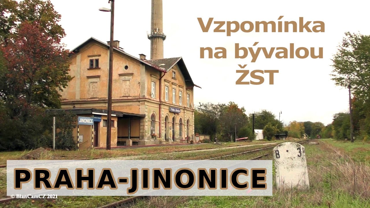 Vzpomínka na bývalou ŽST Praha-Jinonice