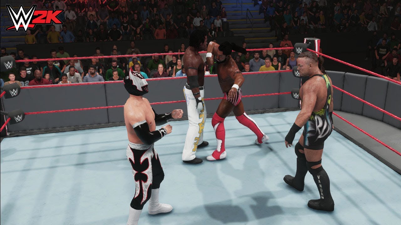 WWE 2K : Kofi Kingston vs RVD vs R-Truth vs Sin Cara | Intercontinental Championship