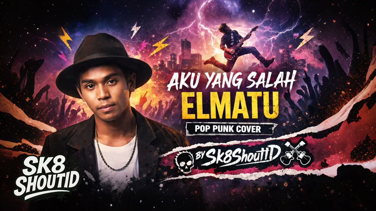 AKU YANG SALAH – Elmatu (Pop Punk Cover) | Sk8ShoutID