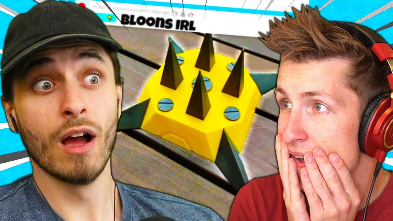 Реакция на Bloons TD 6 в РЕАЛЬНОЙ ЖИЗНИ!