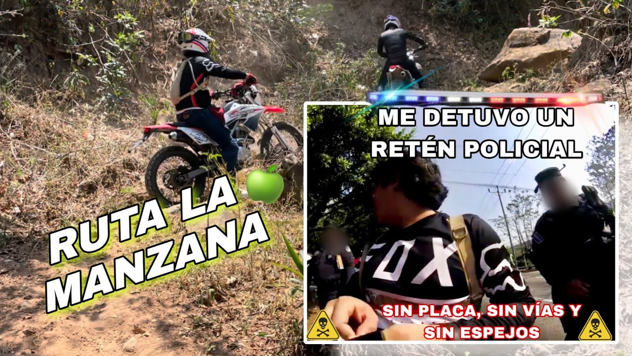 RUTA EN MOTO, LA MANZANA ¡ME DETUVO UN RETÉN! SERPENTO DEFENDER 150