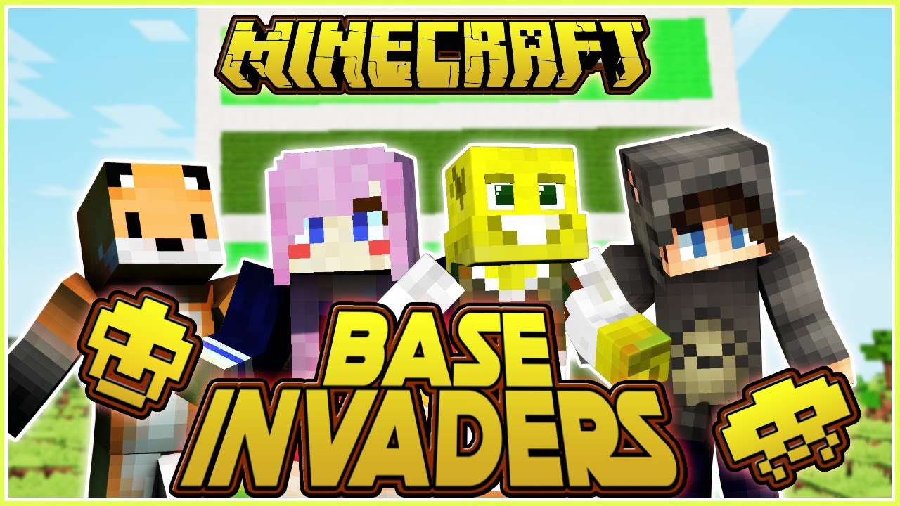 SO MUCH FRUSTRATION! | Minecraft Base Invaders Challenge