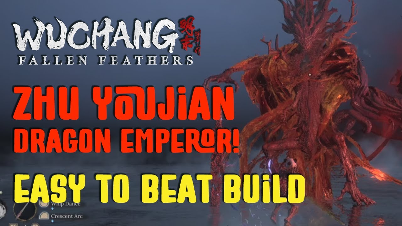 How to beat Zhu Youjian DESTROYED! 🐉 Longsword Build vs Dragon Emperor | WUCHANG