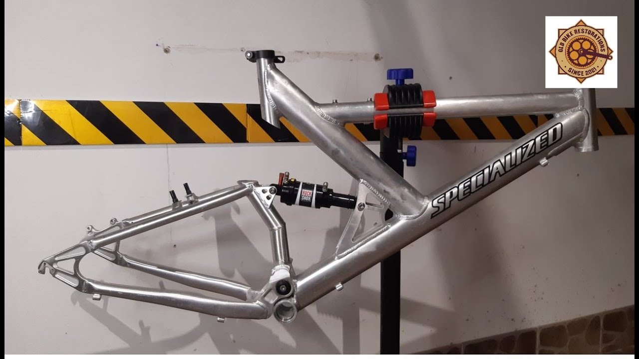 Cz. 3 Full Suspension bike restoration + upgrade / nowa rama i cześć z AliExpress i Allegro